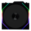 UNI FAN TL 120 Wireless 120mm, ARGB LEDs, 2600 RPM, 90.1 CFM, 33 dBA, Cooling Fan