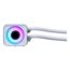 Glacier One 360D30 X2, White, 360mm Radiator, Liquid Cooling System