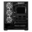 MAG PANO 110R PZ, Tempered Glass, No PSU, ATX, Black, Mid Tower Case