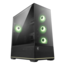 MAG PANO 110R PZ, Tempered Glass, No PSU, ATX, Black, Mid Tower Case