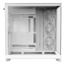 H9 Flow (2025), Tempered Glass, No PSU, E-ATX, White, Mid Tower Case