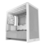 H3 Flow (2025), Tempered Glass, No PSU, microATX, White, Mini Tower Case