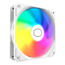 MasterFan MF120 Lite ARGB 120mm, White, ARGB LEDs, 1750 RPM, 70.5 CFM, 30 dBA, Cooling Fan