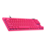 PRO X TKL RAPID, RGB, Magnetic Analog, Wired, Pink, Mechanical Gaming Keyboard