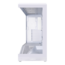Vector V100R, Tempered Glass, No PSU, E-ATX, White, Mid Tower Case