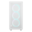 Epoch TG RGB Clear, Tempered Glass, No PSU, ATX, White, Mid Tower Case