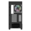 View 290 TG ARGB, Tempered Glass, No PSU, ATX, Black, Mid Tower Case