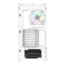 View 290 TG ARGB Snow, Tempered Glass, No PSU, ATX, White, Mid Tower Case