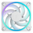 Momentum 12 RGB 120mm, White, ARGB LEDs, 2200 RPM, 62.44 CFM, 28.03 dBA, Cooling Fan