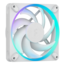Momentum 12 RGB 120mm, White, ARGB LEDs, 2200 RPM, 62.44 CFM, 28.03 dBA, Cooling Fan