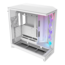 H9 Flow RGB, Tempered Glass, No PSU, E-ATX, White, Mid Tower Case