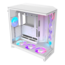 H9 Flow RGB+, Tempered Glass, No PSU, E-ATX, White, Mid Tower Case