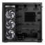 Xtender, Tempered Glass, No PSU, E-ATX, Mirror Black, Mid Tower Case