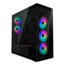 Xtender, Tempered Glass, No PSU, E-ATX, Mirror Black, Mid Tower Case