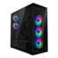 Xtender VG, Tempered Glass, No PSU, E-ATX, Mirror Black, Mid Tower Case