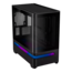 Prime AP202, Tempered Glass, No PSU, micro-ATX, Black, Mid Tower Case