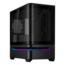 Prime AP202, Tempered Glass, No PSU, micro-ATX, Black, Mid Tower Case