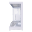 Vector V100W, Tempered Glass, No PSU, E-ATX, White, Mid Tower Case