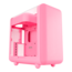 X50, Tempered Glass, No PSU, E-ATX, Strawberry Milk, Mid Tower Case
