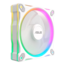 Prime MR120 ARGB 3 x 120mm, White, ARGB LEDs, 1600 RPM, 58 CFM, 21 dBA, Cooling Fans
