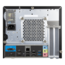 SH610R4, Intel® H610 Chipset, 2x DDR4 DIMM, 1x M.2 NVMe, 2x 3.5" HDD, 1x 5.25" ODD, 300W 80 PLUS Bronze PSU, XPC Cube PC Barebone