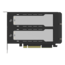 ExpressSlot Elite MB842M5P-B, 2 Bay Removable M.2 NVMe SSD to PCIe 5.0 x8 Mobile Rack Enclosure /Adapter for PCIe Expansion Slot