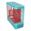 View 600 TG, Tempered Glass, No PSU, E-ATX, Mint Strawberry, Full Tower Case