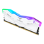32GB (2 x 16GB) T-FORCE DELTA RGB DDR5 6400MHz, CL38, White, RGB LED, DIMM Memory