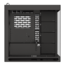 HS 420, Tempered Glass, No PSU, E-ATX, Black, Mid Tower Case