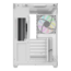 View 380 WS ARGB Snow, Tempered Glass, No PSU, ATX, White, Mid Tower Case
