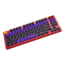FORGE TKL WIRELESS MLG EDITION, RGB, KTT Purple Star Linear, Wired/Bluetooth/Wireless, Red/Black, Mechanical Gaming Keyboard