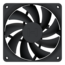 FA12 Pitch Black 4 x 120mm, 1500 RPM, 72 CFM, 28 dBA, Cooling Fans