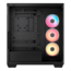3500X LX-R RGB iCUE LINK, Tempered Glass, No PSU, E-ATX, Black, Mid Tower Case