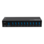KWI-TPHUB10, Mountable Metal Industrial 10-Port USB 3.0 Hub