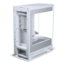 Evolv X2 Matrix, Tempered Glass, No PSU, E-ATX, Silver White, Mid Tower Case