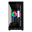 Vector V100R MINI, Tempered Glass, No PSU, microATX, Black, Mini Tower Case