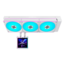 HydroShift II LCD-S 360 CL, White, 360mm Radiator, Liquid Cooling System