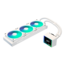 Challenger White 360 Digital, 360mm Radiator, Liquid Cooling System