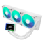 Challenger White 360 Digital, 360mm Radiator, Liquid Cooling System