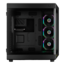 NESO P1 PRO, Tempered Glass, No PSU, E-ATX, Black, Full Tower Case