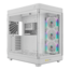 NESO P1 PRO, Tempered Glass, No PSU, E-ATX, White, Full Tower Case