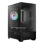 AURA GC9M ELITE ARGB, Tempered Glass, No PSU, microATX, Black, Mini Tower Case