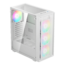 AURA GC2 ELITE WH ARGB, Tempered Glass, No PSU, ATX, White, Mid Tower Case