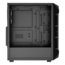 AURA GC1 ELITE ARGB, Tempered Glass, No PSU, ATX, Black, Mid Tower Case