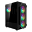 AURA GC1 ELITE ARGB, Tempered Glass, No PSU, ATX, Black, Mid Tower Case