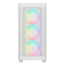 ATHENA M3 WH, Tempered Glass, No PSU, E-ATX, White, Mid Tower Case