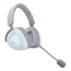 ROG Delta II, Wired/Bluetooth/Wireless, White, Gaming Headset