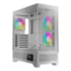 ATLAS M1 WH, Tempered Glass, No PSU, ATX, White, Mid Tower Case