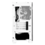 MARS E2, Tempered Glass, No PSU, microATX, White, Mini Tower Case