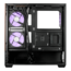 Elite 690 Wood, Tempered Glass, No PSU, ATX, Black, Mid Tower Case